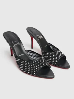 Mules Apostropha in mesh 80mm