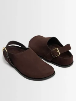 Mules Louis in camoscio 20mm
