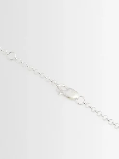 Multi cross silver necklace