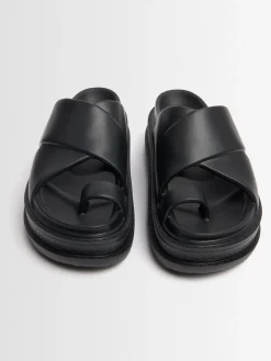 Multiple sole foam sandals