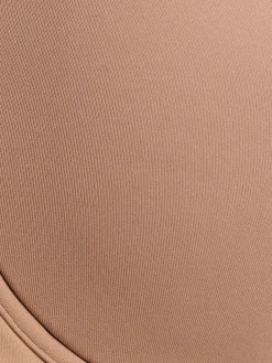 Nylon blend strapless bra