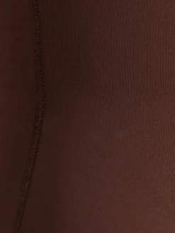 Nylon blend thong bodysuit