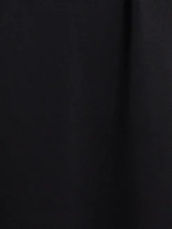 Open back viscose dress