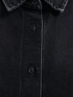 Overshirt Luce in denim stonewash