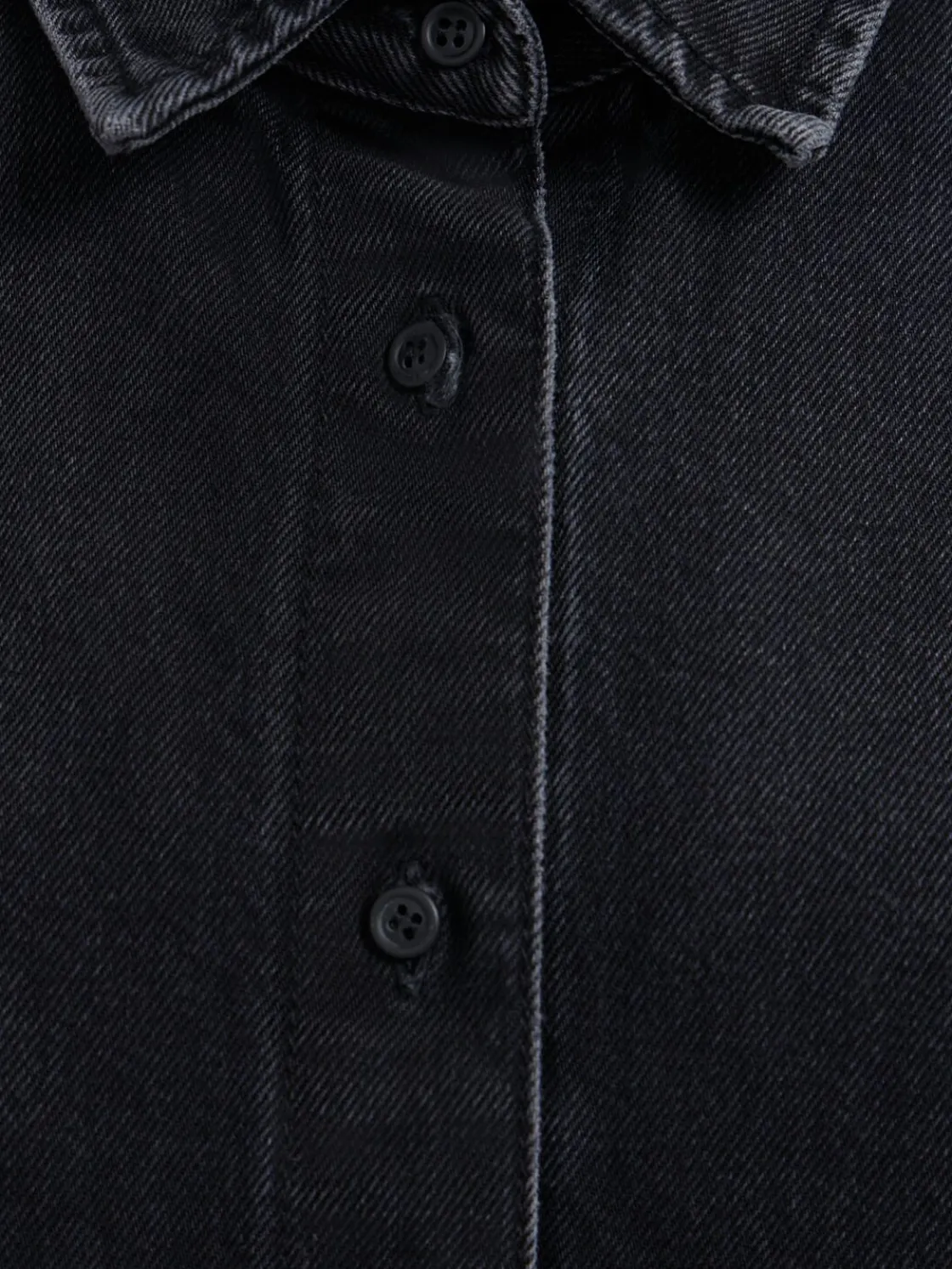 Overshirt Luce in denim stonewash