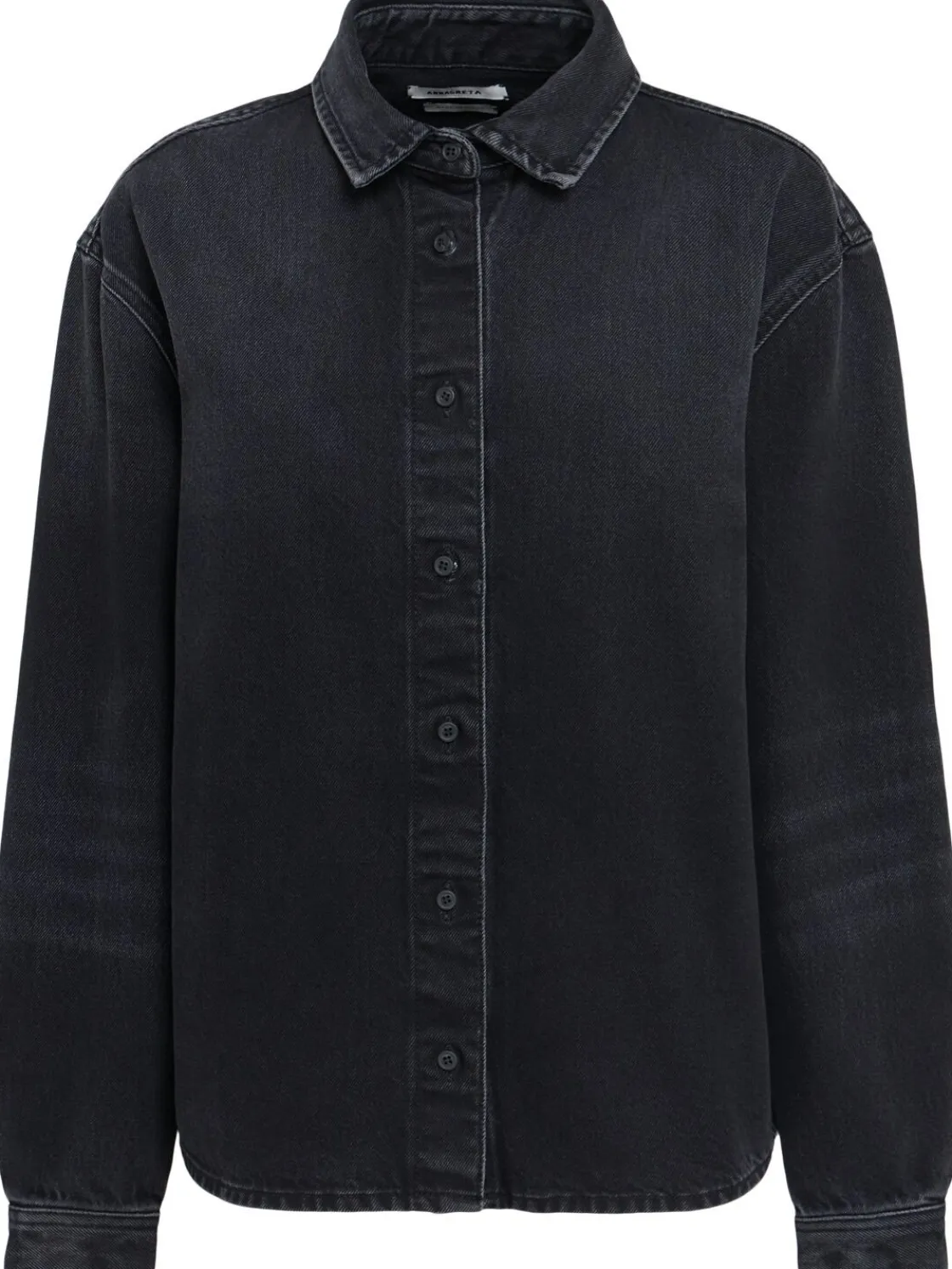 Overshirt Luce in denim stonewash