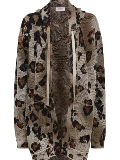 Oversize knit cardigan
