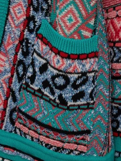 Oversize knit cardigan
