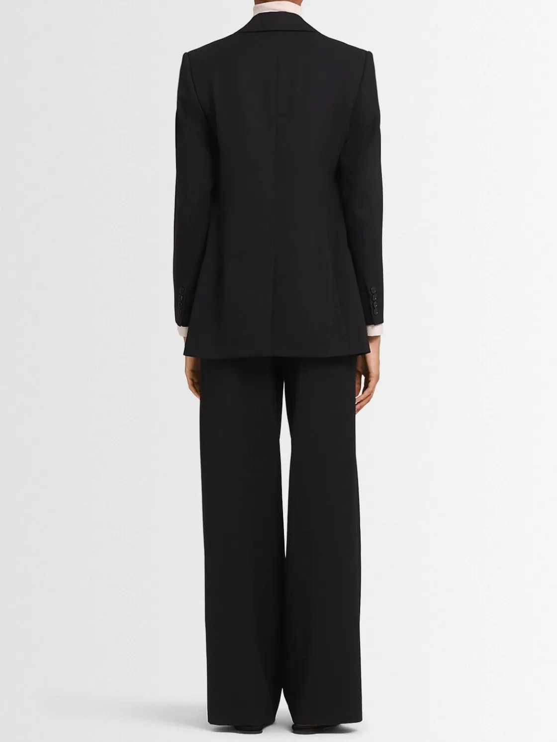 Pantaloni Amira in twill di lana