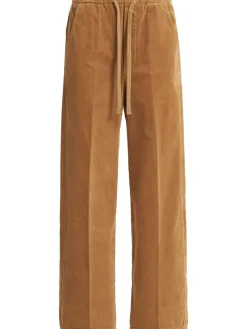Pantaloni ampi Aurora in millerighe