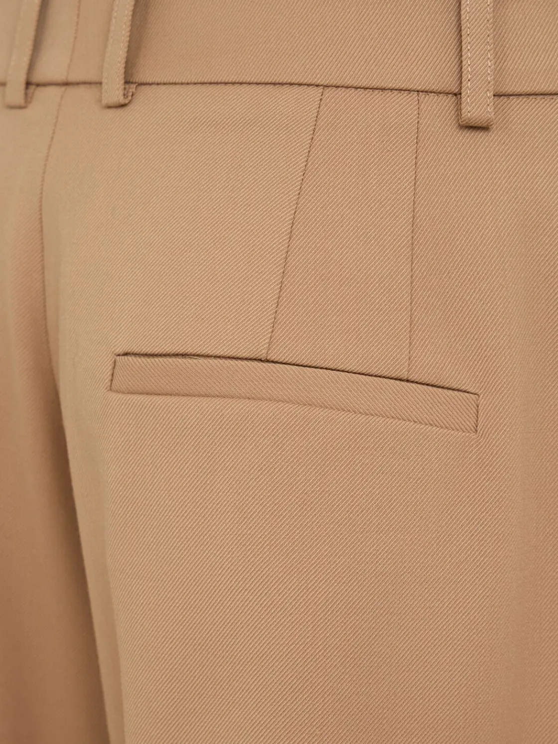Pantaloni ampi Brickell con pinces