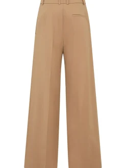 Pantaloni ampi Brickell con pinces