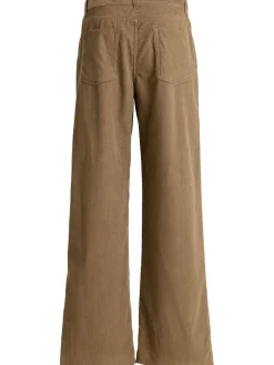 Pantaloni ampi Eglitta in cotone millerighe