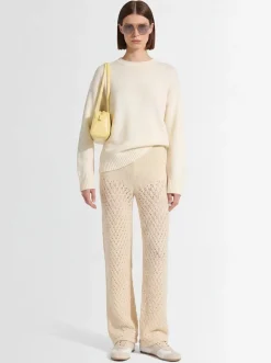 Pantaloni Calla in maglia di cotone organico