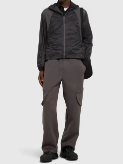 Pantaloni cargo in jersey