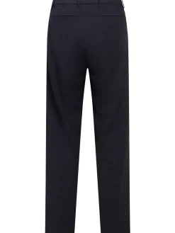 Pantaloni chino ampi in twill di lana