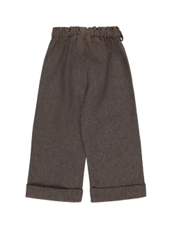 Pantaloni con fiori