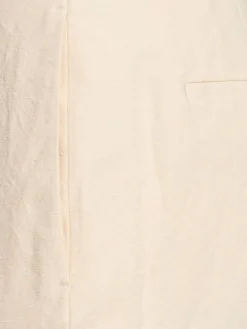 Pantaloni cropped Credo in lino e cotone
