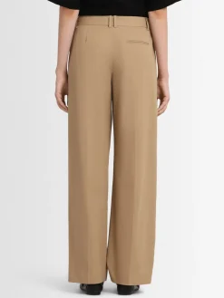 Pantaloni dritti Alfidis in gabardina