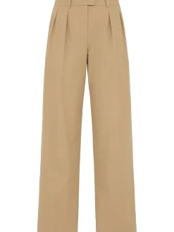Pantaloni dritti Alfidis in gabardina
