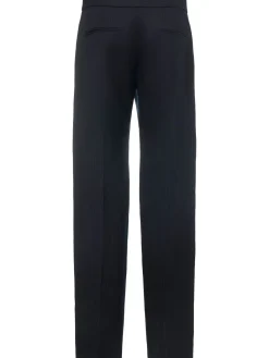 Pantaloni dritti Callen in misto lana vergine