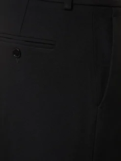 Pantaloni dritti Carolyn in crepe sablé