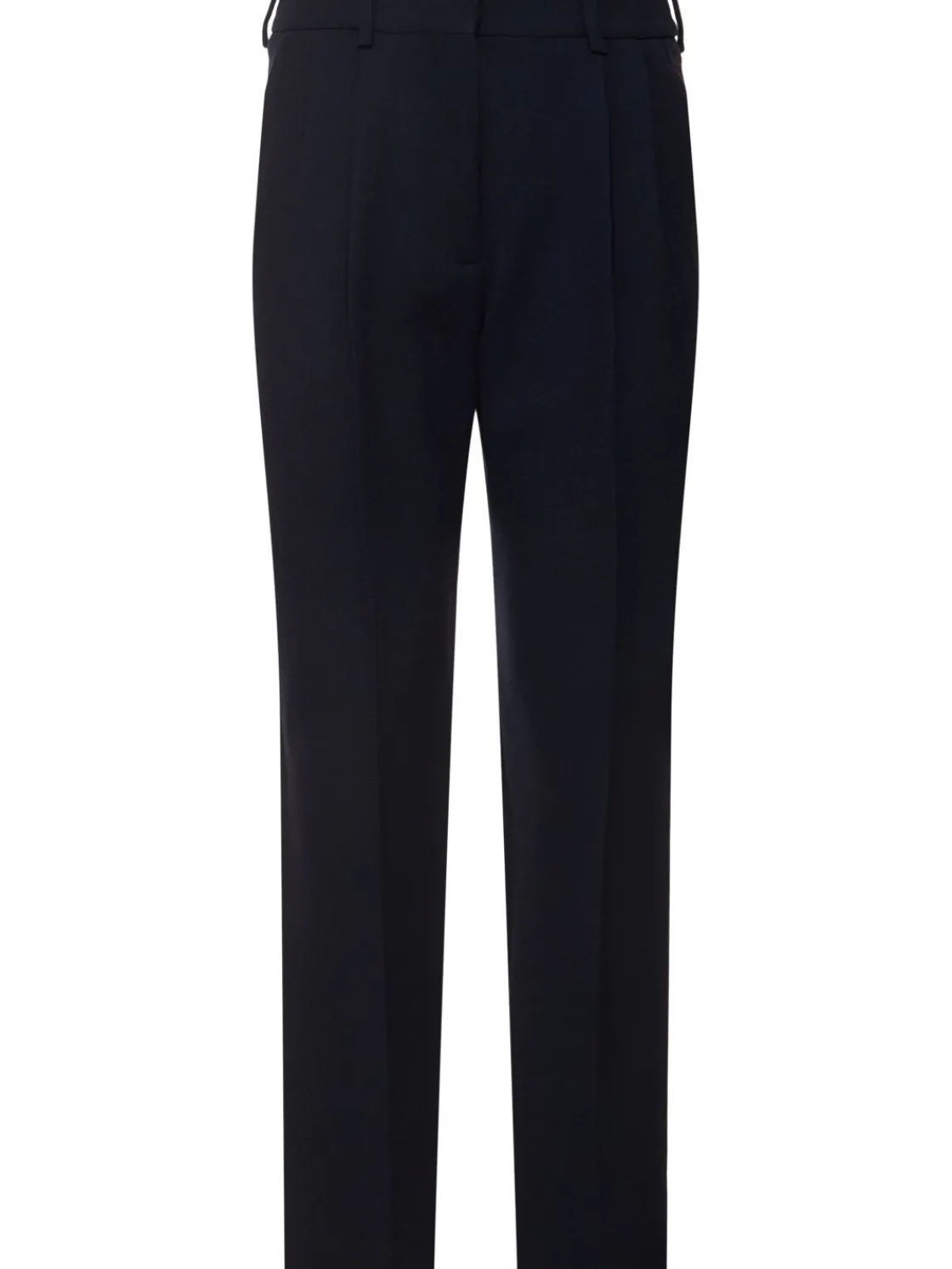 Pantaloni dritti Fox in lana