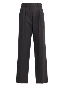 Pantaloni dritti Fox in lana