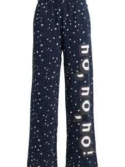 Pantaloni dritti in misto cotone