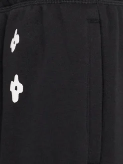 Pantaloni dritti in misto cotone