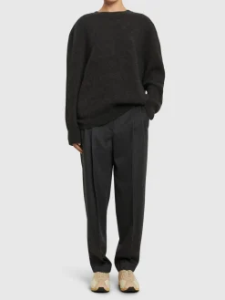 Pantaloni dritti Richelle in cashmere
