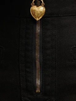 Pantaloni dritti vita alta