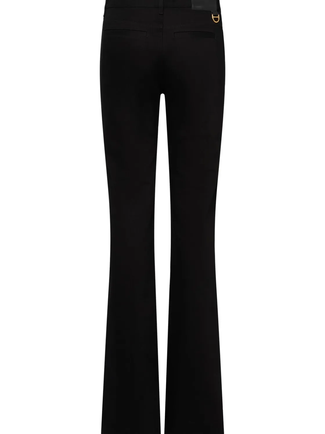 Pantaloni dritti vita alta