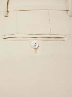 Pantaloni Dyllan in twill di misto mohair