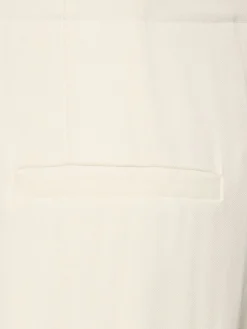 Pantaloni Emery in crepe di lana e viscosa