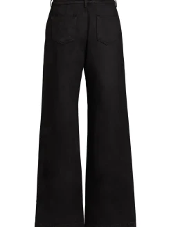 Pantaloni Geth in denim cerato