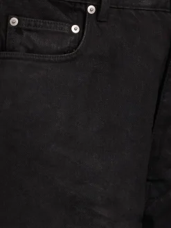 Pantaloni Geth in denim cerato