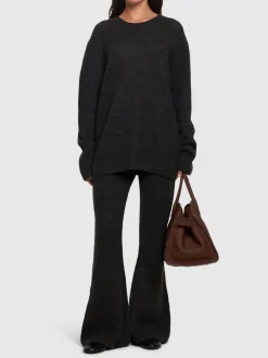 Pantaloni Gregori in maglia di cashmere