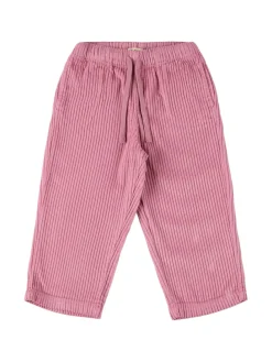 Pantaloni in cotone millerighe