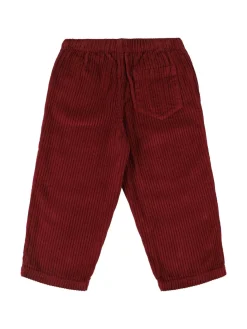 Pantaloni in cotone millerighe
