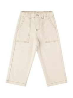 Pantaloni in denim di cotone