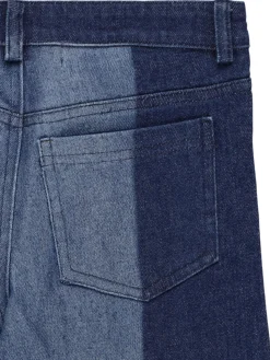 Pantaloni in denim di misto cotone