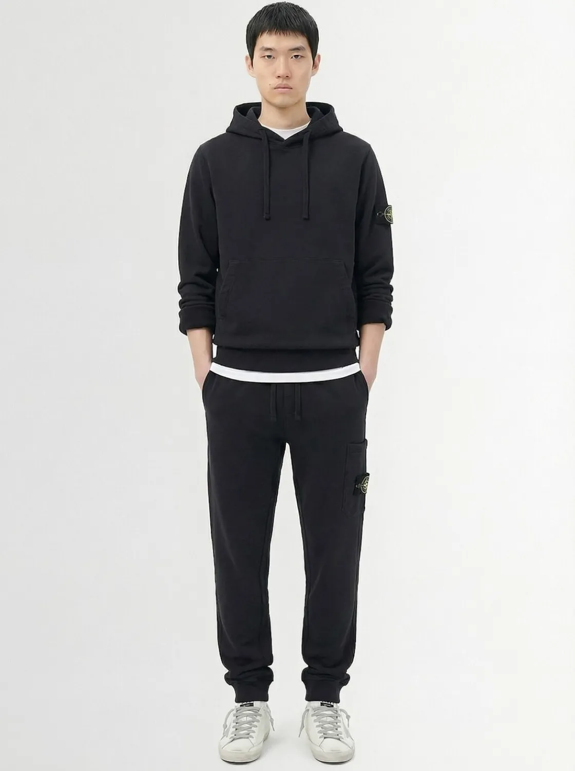 Pantaloni in felpa di cotone