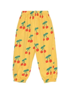 Pantaloni in felpa di cotone con stampa Cherry