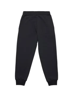 Pantaloni in felpa di cotone con logo