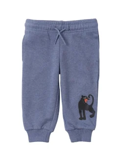 Pantaloni in felpa di cotone stampata