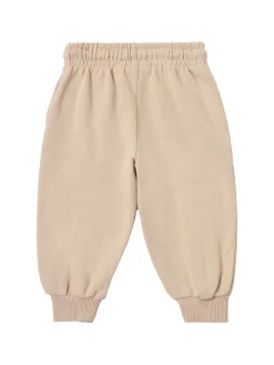 Pantaloni in felpa di cotone stampata