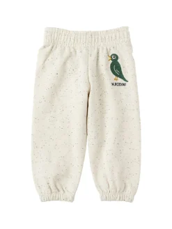 Pantaloni in felpa di cotone stampata