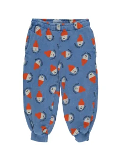 Pantaloni in felpa di cotone stampata
