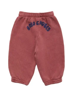 Pantaloni in felpa di misto cotone organico